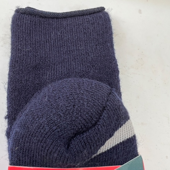 New J.B. Fields Socks Hiking Size L 8 - 12 Dark Blue Icelandic Merino Wool -30 - Picture 2 of 8